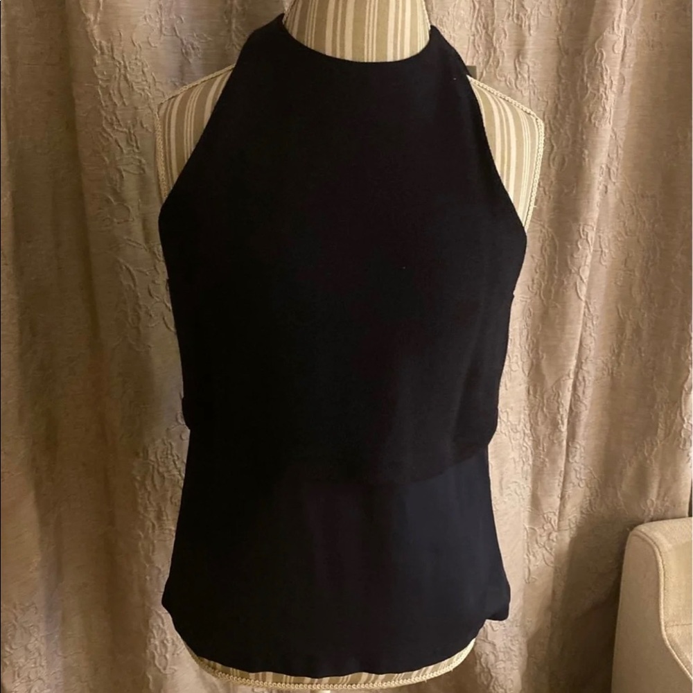 A.L.C. Tops | A.L.C. Top Sleeveless Olympia Open Back Knit Royal Blue, with TAG